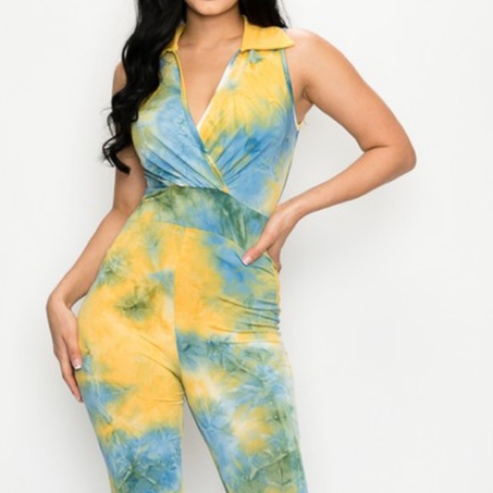 Tie Dye Jumpsuit